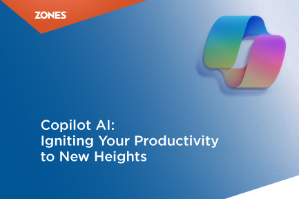 Image showcasing Copilot AI igniting productivity, propelling it to new heights with innovative solutions.