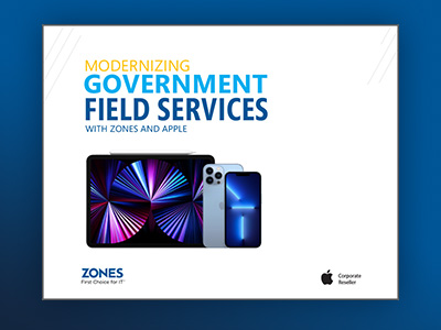 5 key reasons to modernize government field services with Apple