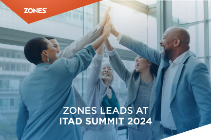 Image showing people cheering for Zones leads at ITAD Summit 2024